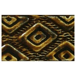 Textured Amber Brown