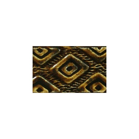 Textured Amber Brown